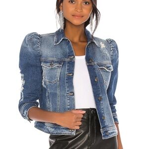 Retrofete Distressed Blue Jean Jacket